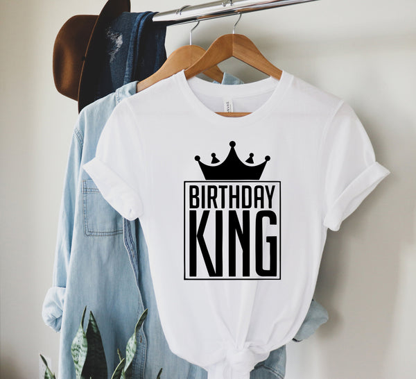 Birthday King T-Shirt,Its My Birthday Shirt,Birthday Gift,Birthday Boy Tee,Birthday Party Shirt,Cool gift,Best Quality, Fast Shipping