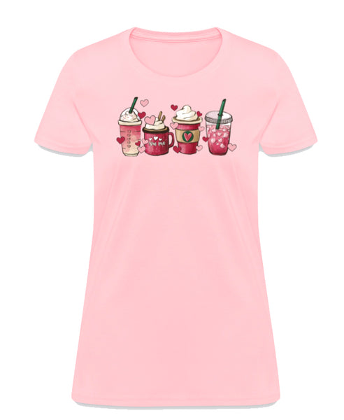 Womens Valentines Day T-Shirt, Valentine Coffee Shirt, Womens Valentines Day Sweater, Valentines Day Shirt, Valentines Tee