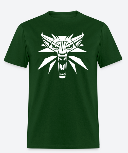 The Witcher, Geralt of Rivia,Witcher T-Shirt, Fear no evil, Classic Shirt, Witcher Symbol Top, Witcher Wolf Medallion, Geralt the Witcher Sweatshirt