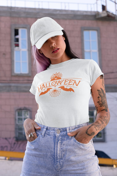 halloween shirt, funny halloween, halloween gift, happy halloween, halloween costume women, vintage halloween, Spider Web Shirt