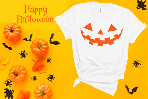 halloween shirt, funny halloween, halloween gift, happy halloween, halloween costume women, vintage halloween, Smiling Pumpkin Face