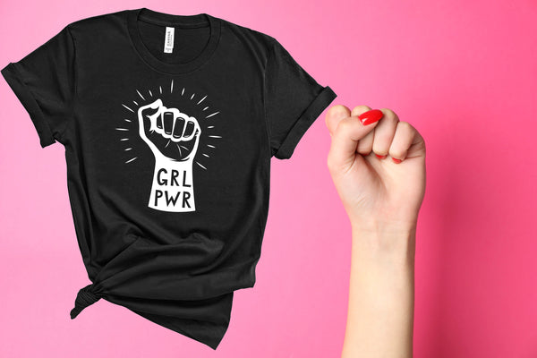 Girl Pwr, Girl Power Shirt, Feminist Shirt, The Future is Female, RBG Shirt, Vote Shirt