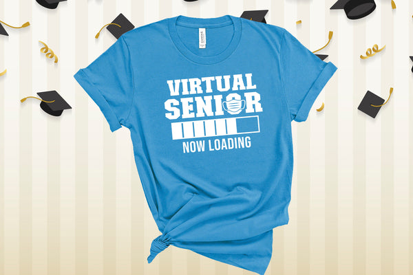Virtual Senior, Senior 2021 Shirts, Senior Picture Shirt, Social Distancing Shirt, Class Of 2021 Shirt, 2021 Graduation Shirt, Quarantine