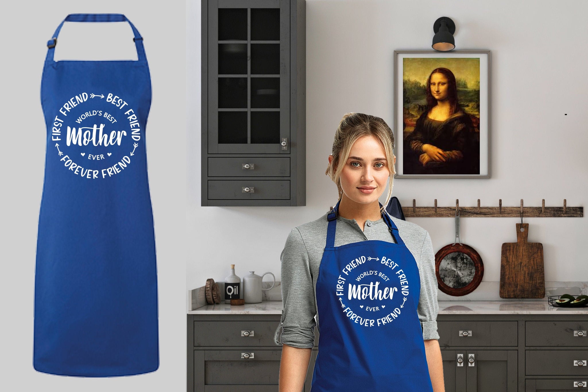 Best Friend Mom Apron, Bakery Apron, Mother's Day Apron, best gift