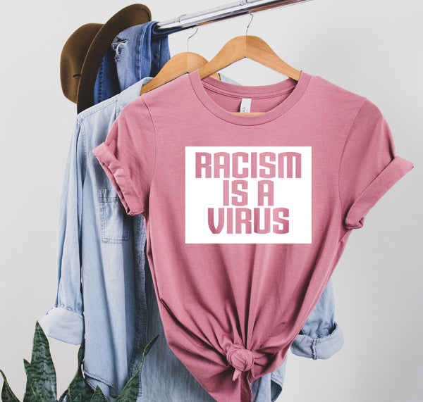 Asian Lives Matter, Racism is a virus, End Hate, Proud Asian American Shirt, Hate is a Virus, AAPI Tee, Stop racism Tee, Peace