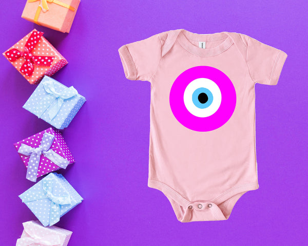 Blue eye bodysuit,Evil Eye Bodysuit,Baby gift bodysuit,Nazar boncuk Onesie, Good Luck bodysuits,Mystical eye bodysuit,Mystical magical shirt