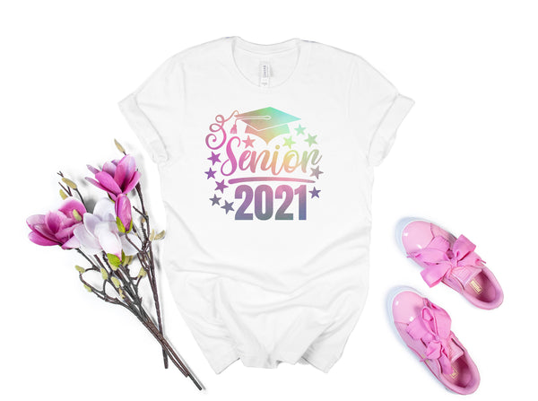 Class of 2021 Shirt, Graduate 2021 Shirt , Gift For Her, Senior 2021 Shirt, Graduation Gift, Custom Graduation Shirt