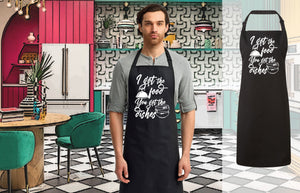 I got the food you got the dishes Apron,Quality Apron,Bakery Apron,Housewarming Gift,New Home Gift,Gift for Thanksgiving,Gift for Christmas