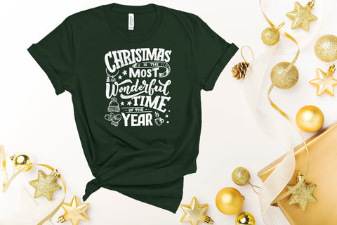 Christmas is The Most Wonderful Time of the Year T-Shirt,Winter Holiday Shirt, Christmas Trend Shirt,Gift for Christmas, Woman Shirt