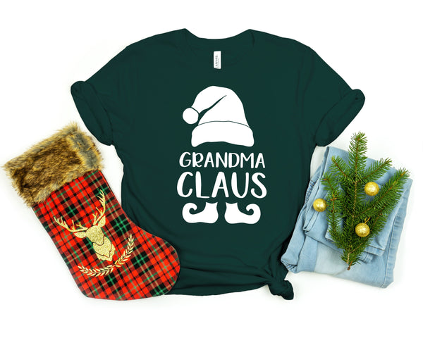Grandma Claus Shirt, Grandma Christmas Gift, Best Grandma Shirt, Xmas Gift For Grandma