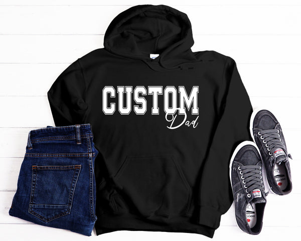 University Hoodie, Family Matching Hoodie, Custom College Hoodie, Design with parents School Tee,Personalized University Hoodie